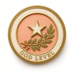 God Level badge